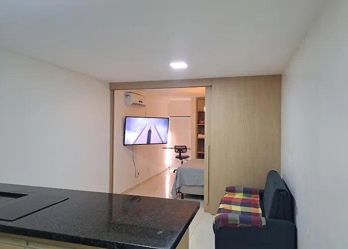Quarto, Sala E Cozinha Integrada Na 116 Norte